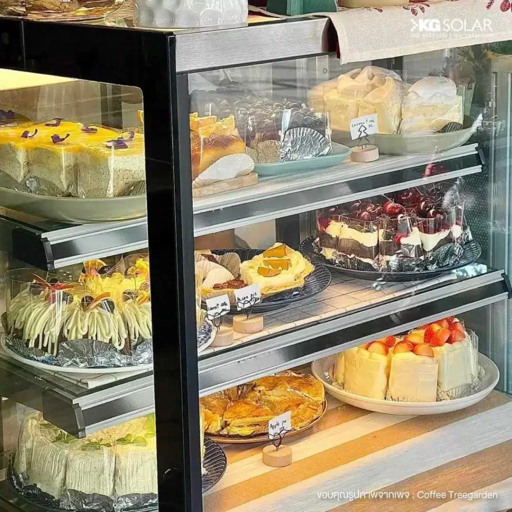 รีวิวติดตั้งโซลาร์เซลล์ร้านคาเฟ่-CoffeeTree นนทบุรี